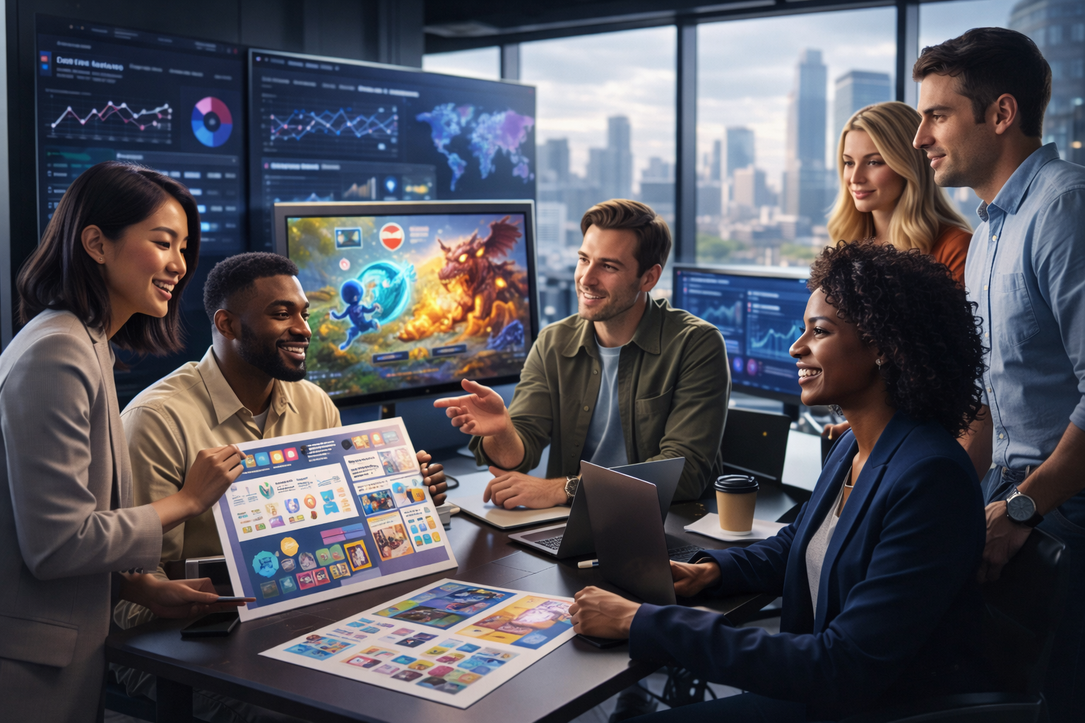 Global digital publishing team